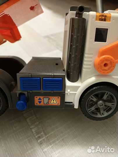 Мусоровоз dickie на батарейках