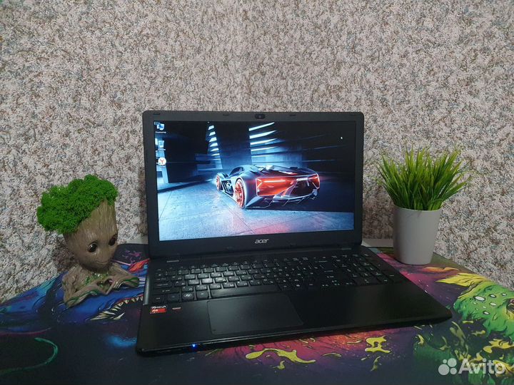 Мощный Acer 4 ядра 2 видеокарты