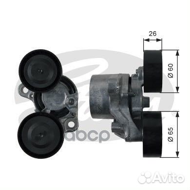 T39198 ролик натяжной ремня но BMW F01/F10/F15