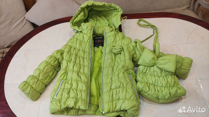 Куртка осенняя для девочки 92 размер