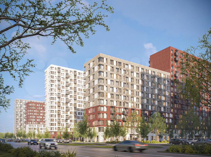 1-к. квартира, 33,4 м², 17/17 эт.