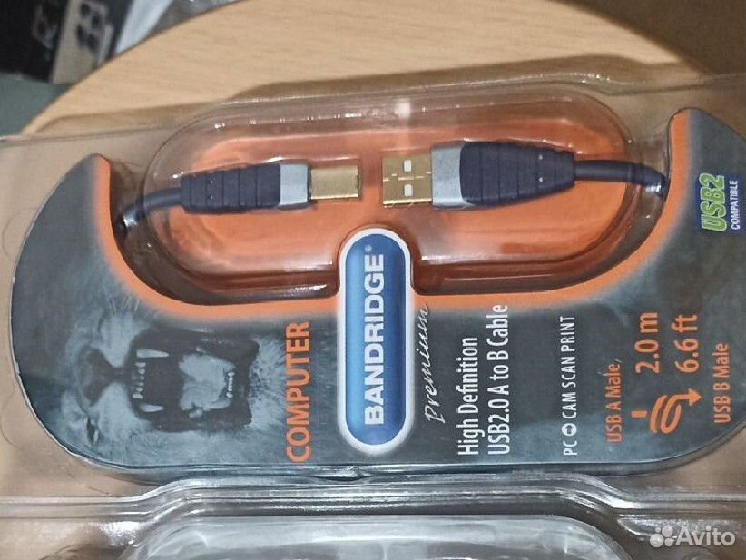 Кабель USB2.0- hdmi 2м новый