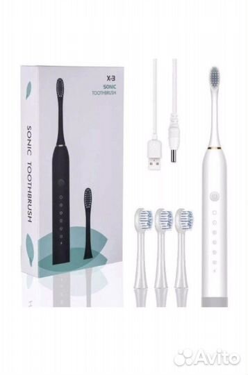 Электрическая звуковая зубная щетка