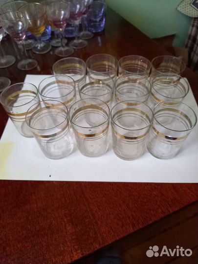 Бокалы, рюмки, штоф, стопки СССР