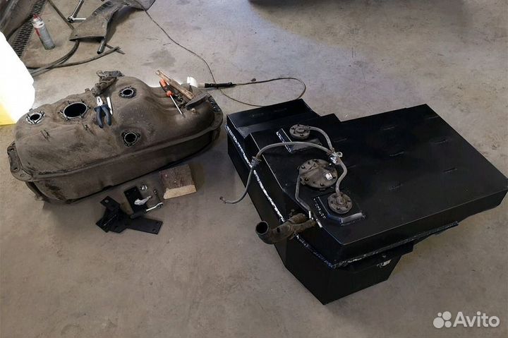 Алюминиевый топливный бак Pajero Sport 1