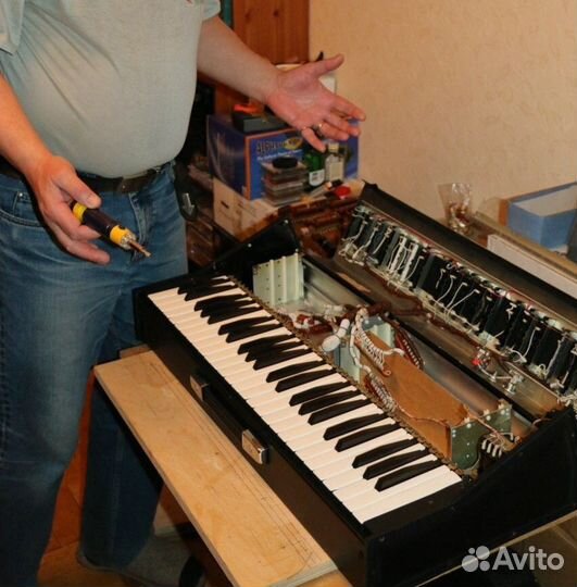 Ремонт винтажной аудиотехники, синтезаторы, гитары