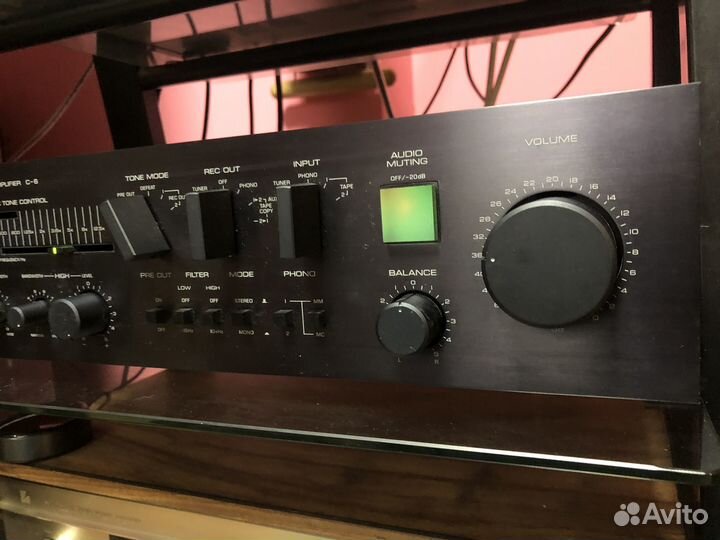 Yamaha C-6 предварительный усилитель 100 вольт