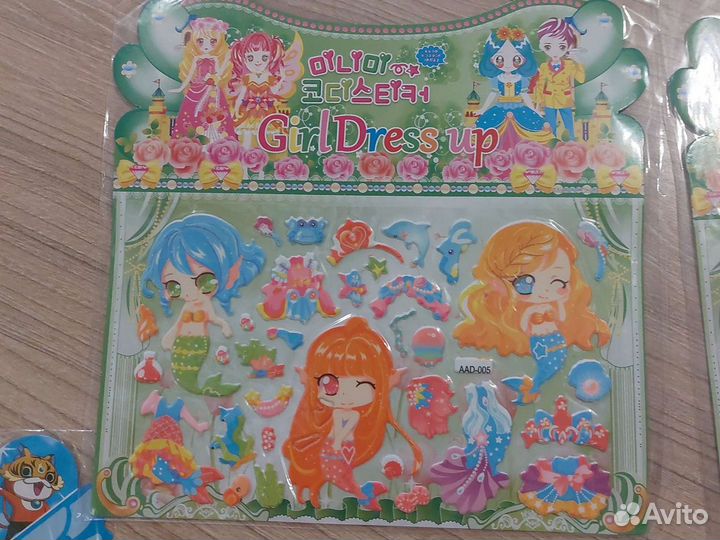 Winx наклейки 3D