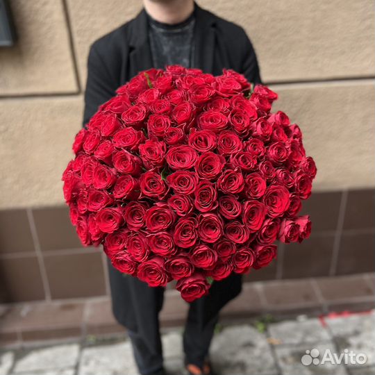 Букеты из 101 розы