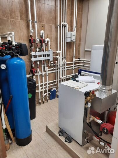 Монтаж отопления, водоочистка, гвс, хвс, электрика