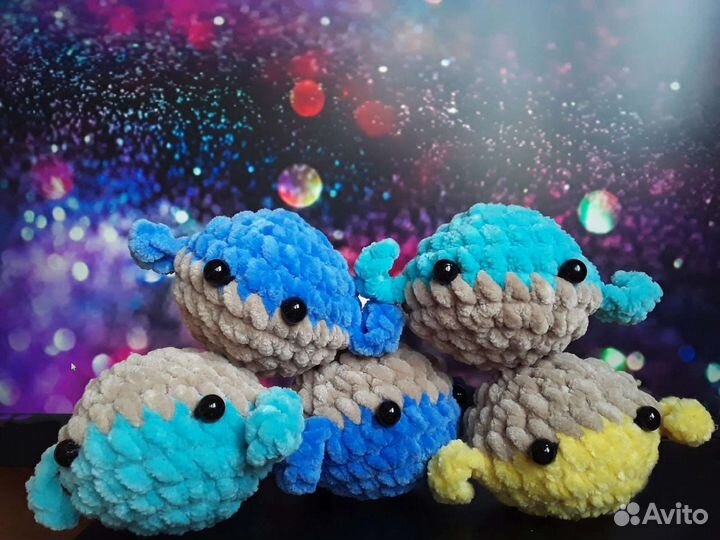 Вязаные игрушки ручной работы