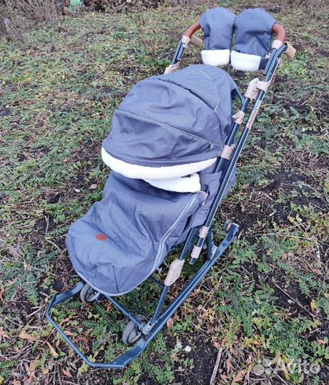 Санки коляска ника 7-8