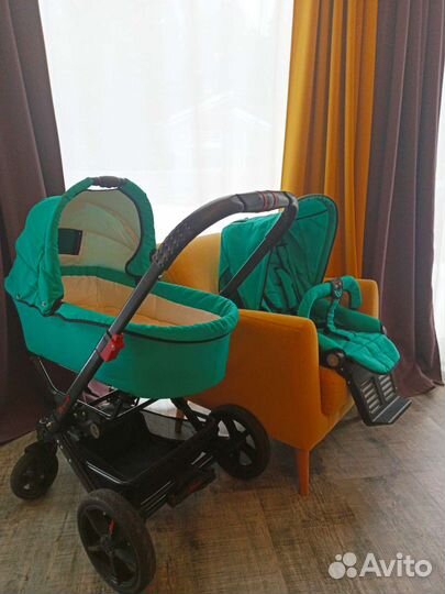 Коляска Hartan Lite XL 2 в 1 и переноска Gesslein