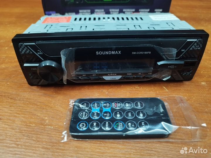 Автомагнитола 1din с bluetooth