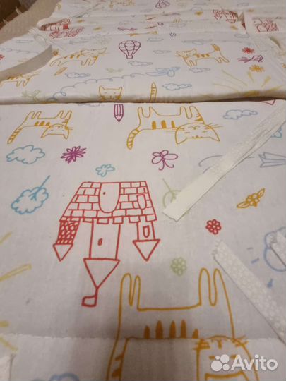 Бортики в кроватку