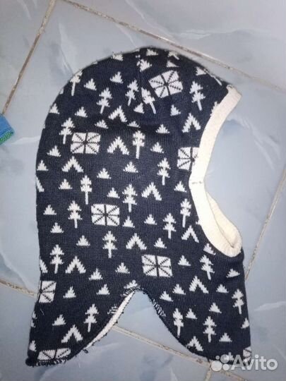 Шапка шлем, зима