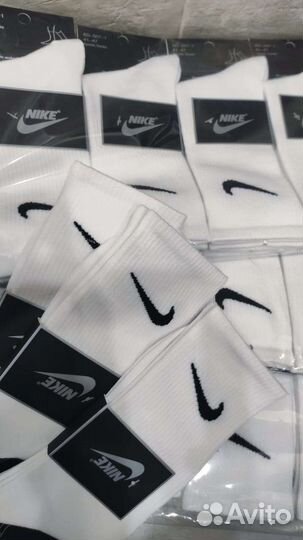 Носки Nike высокие Premium белые