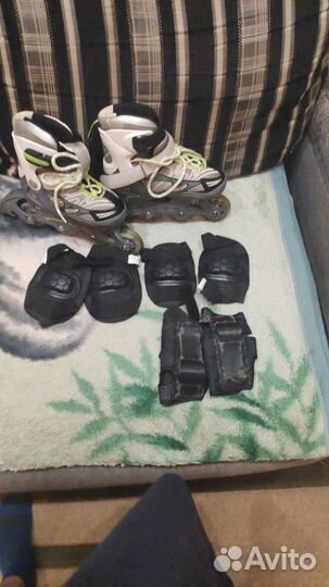 Детские ролики и защита