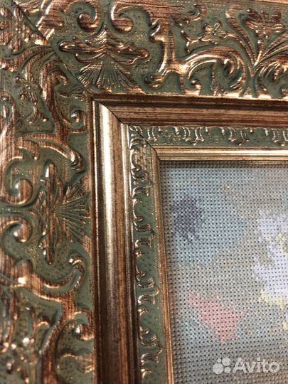 Картина вышитая крестом 