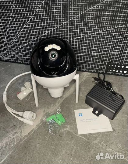 Уличная поворотная WiFi камера видеонаблюдения