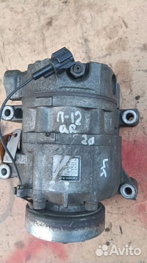 Нисан Примьера 12 компрессор кондиционера без шкив