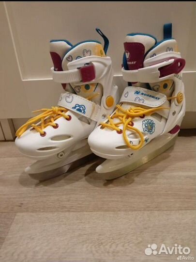 Коньки детские раздвижные 27-30