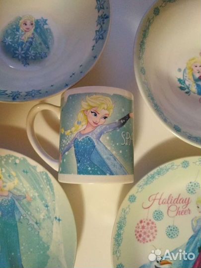 Набор посуды холодное сердце