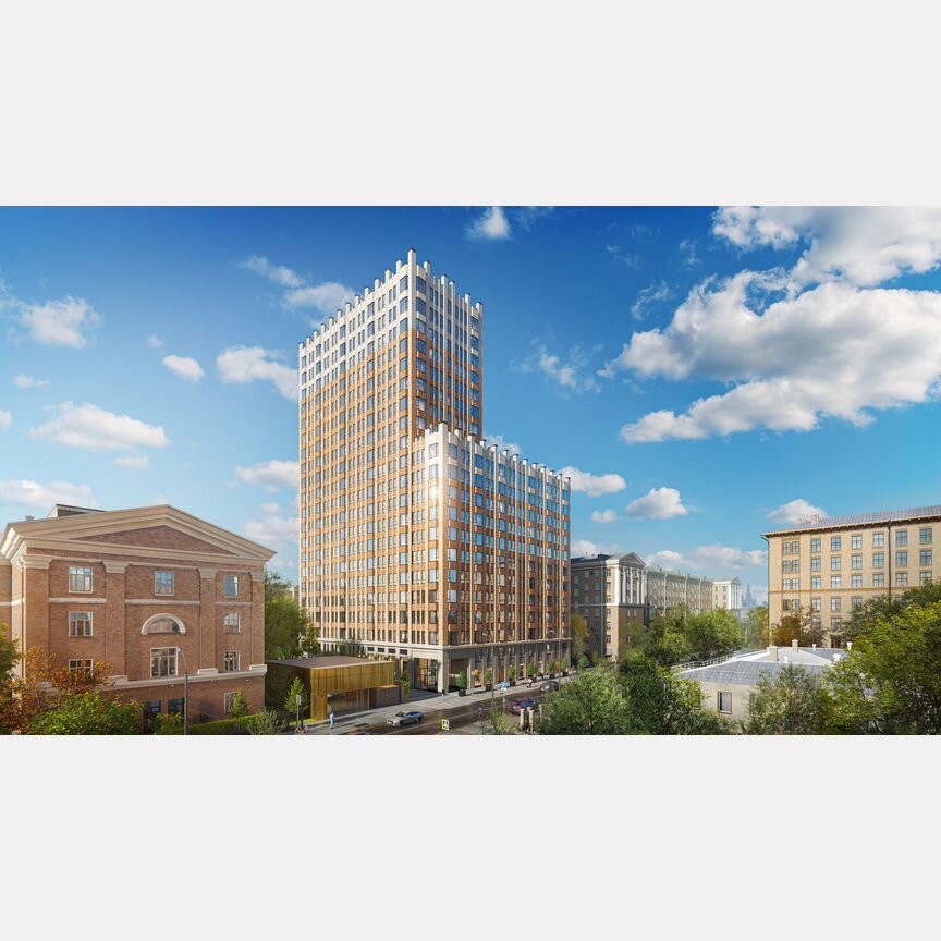 1-к. апартаменты, 52,9 м², 8/21 эт.