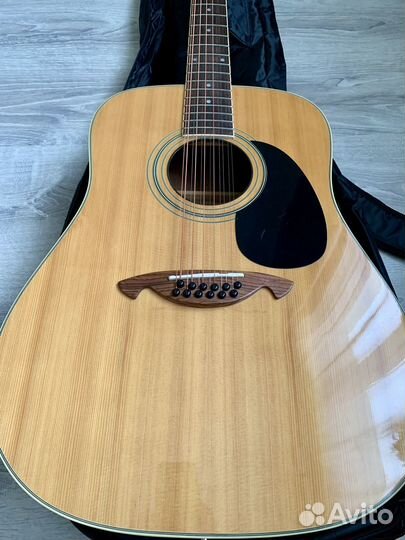 Гитара 12 струнная массив Корея