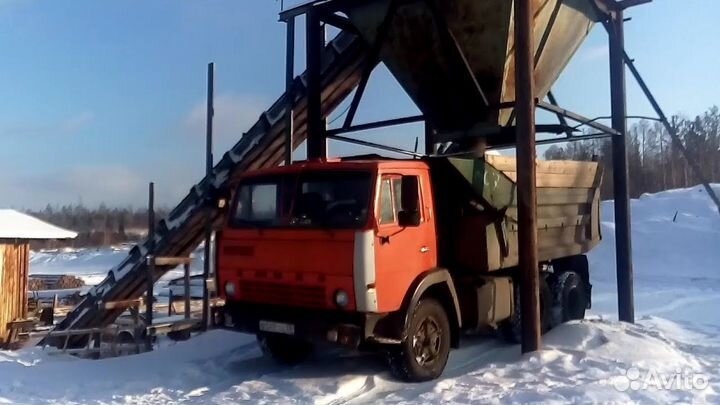 Опилки бесплатно с бункера