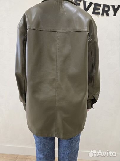 Куртка из экокожи h&m