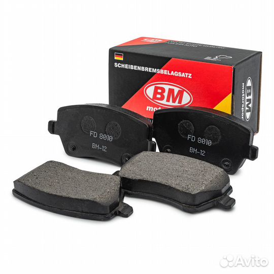 Колодки тормозные дисковые largus, vesta, duster