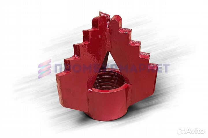 Долото лопастное для бурения на воду