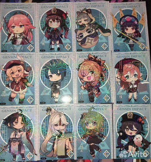 Карточки Genshin