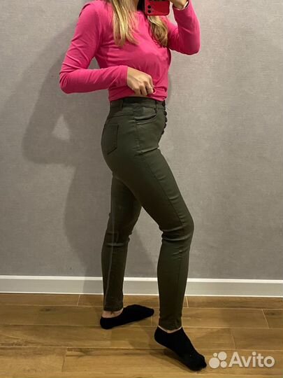 Джегинсы кожаные