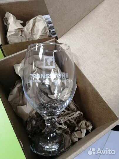 Бокалы с гравировкой, бокалы с логотипом