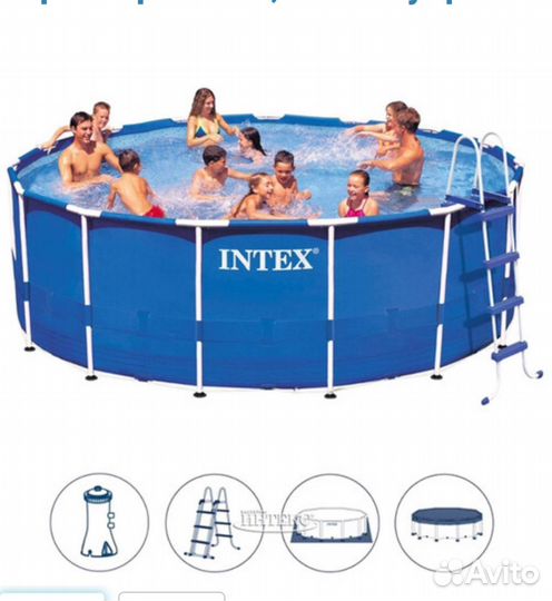 Каркасный бассейн новый