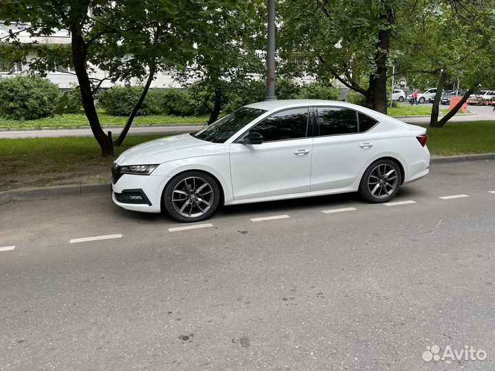 Пружины с занижением Skoda Octavia 4 A8 35-45мм