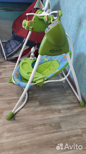 Детские электронные качели