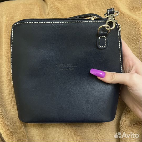Сумка натуральная кожа италия