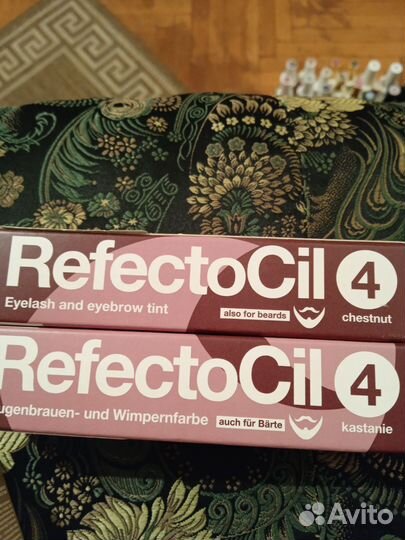 Профессиональные краски для бровей и ресниц