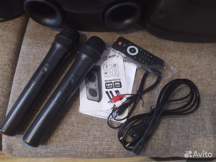 Колонки огромные Eltronic Fire box 1000вт