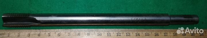 Метчик Гаечный М 14х1 шахматный хвостовик с лыскам