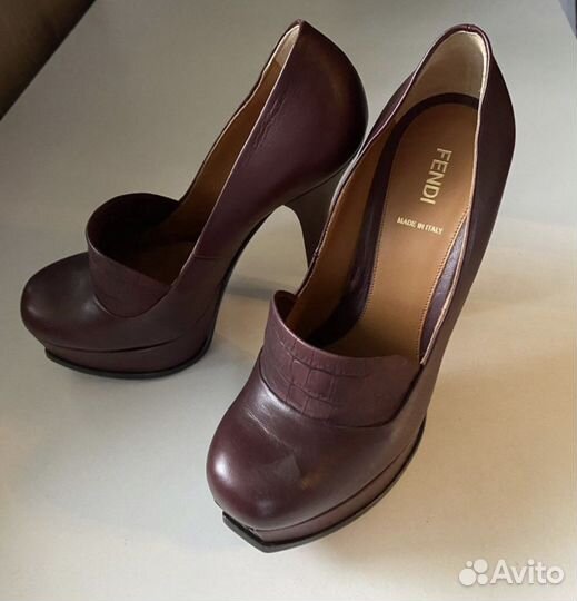 Ботильоны fendi оригинал