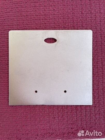 Задвижная пластина