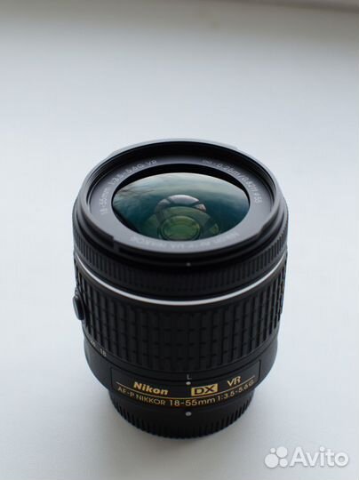 Объектив Nikon af-p dx 18-55mm f/3.5-5.6G VR