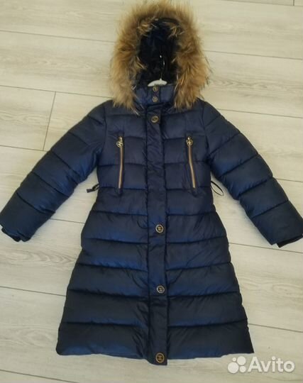 Продам зимнюю удлинённую курту для девочки