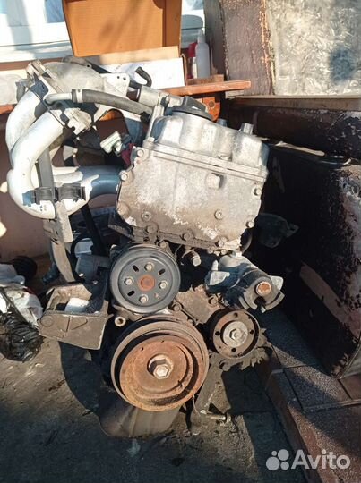 Двигатель nissan almera n16 1.5