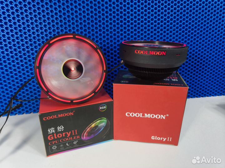 Кулер Coolmoon RGB Intel AMD 1151 1155 1356 2011