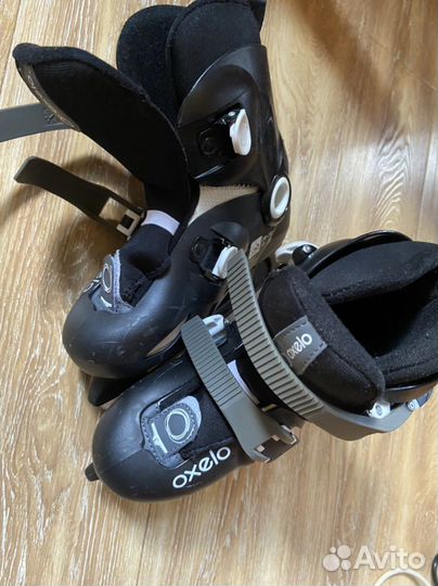 Коньки детские 28-30 черные